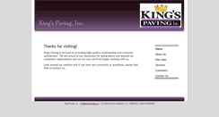 Desktop Screenshot of kingspavinginc.us